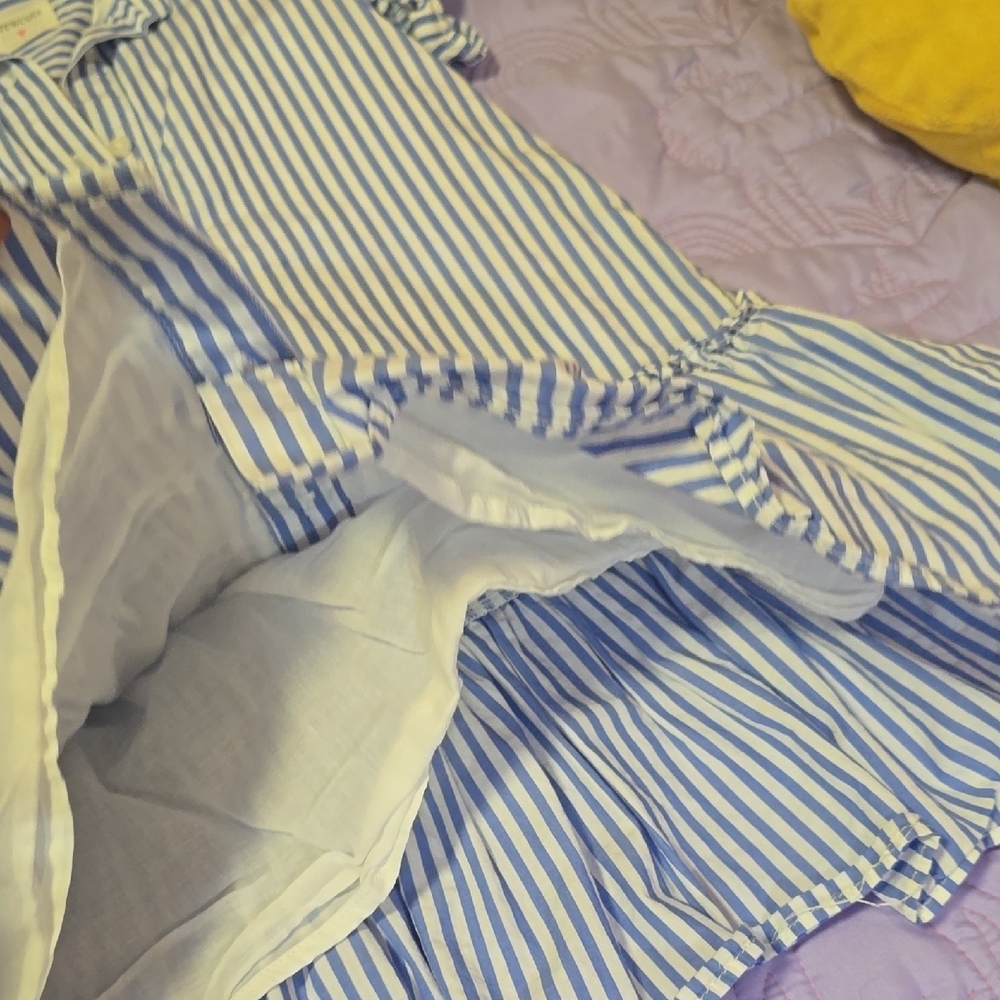 Crewcuts Blue and White Striped Shirt - Picture 4 of 8